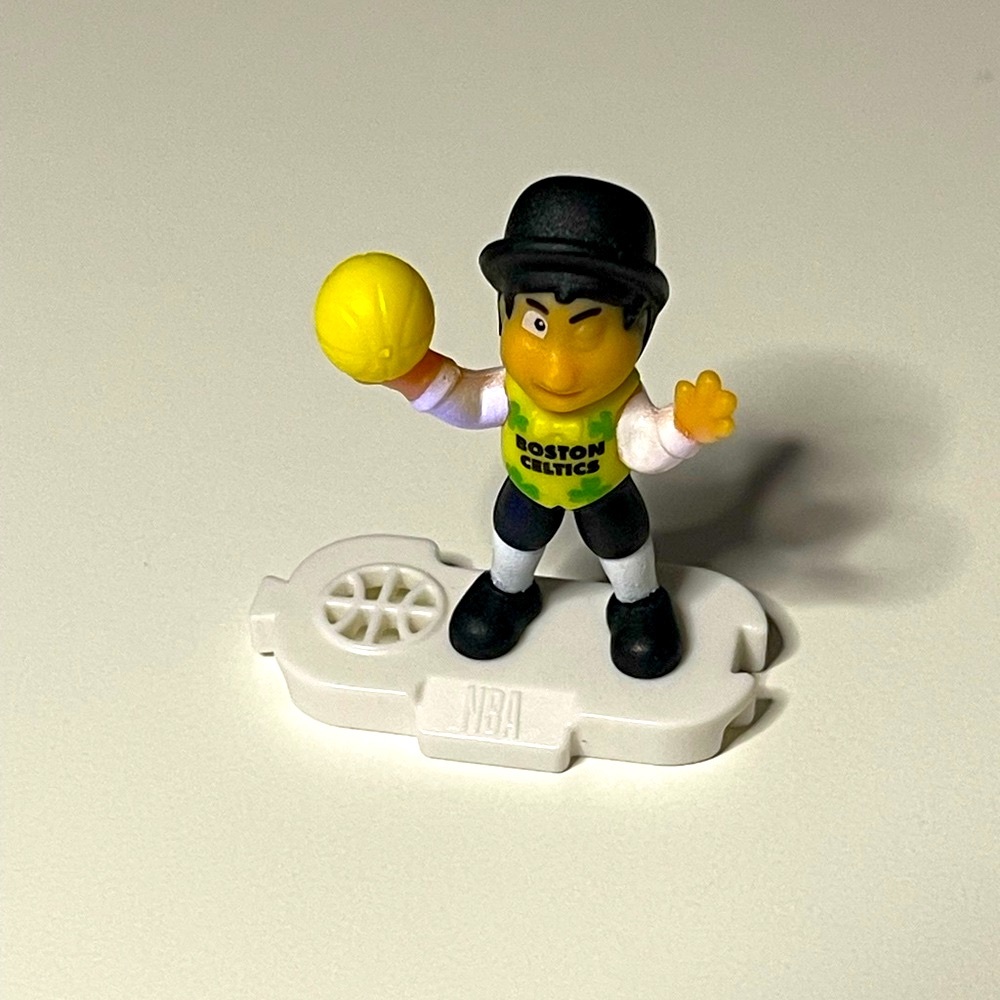 SOLD NBA Boston Celtics Mini Figurine Kinder Joy Surprise Toy Lucky Leprechaun